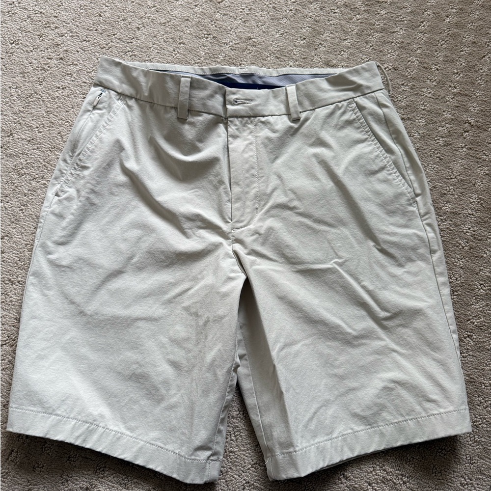 Vineyard Vines Tan Flat Front Shorts